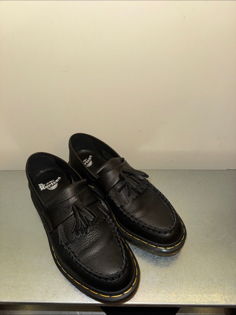 Dr. Martens Black Adrian Loafers